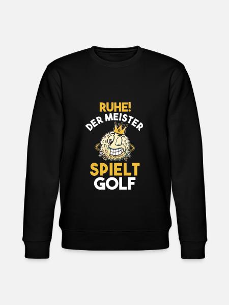 Golf Golfer - Stanley/Stella Unisex Bio-Sweatshirt CHANGER - Schwarz