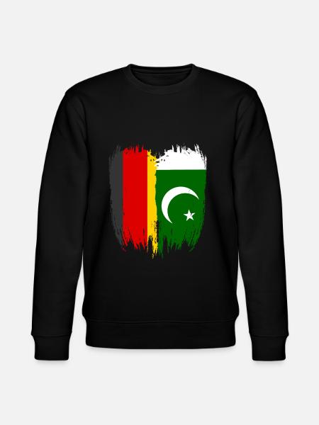 Germany Flag Pakistan - Stanley/Stella CHANGER Unisex Organic Sweatshirt - black