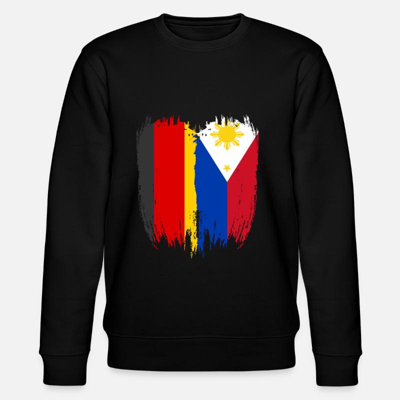 Allemagne Drapeau Philippines - Sweat bio CHANGER Stanley/Stella Unisexe - noir