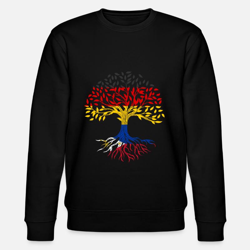 Roots Tree Allemagne Philippines - Sweat bio CHANGER Stanley/Stella Unisexe - noir