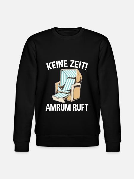 Nordsee Amrum - Stanley/Stella Unisex Bio-Sweatshirt CHANGER - Schwarz