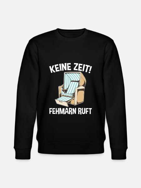 Ostsee Fehmarn - Stanley/Stella Unisex Bio-Sweatshirt CHANGER  - Schwarz