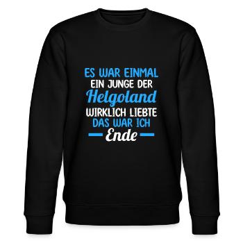 Nordsee Helgoland - Stanley/Stella Unisex Bio-Sweatshirt CHANGER  - Schwarz - Vorne - Nik (191cm) & Marisol (170cm)