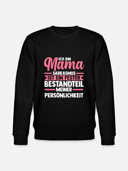 Mutter Mama - Stanley/Stella Unisex Bio-Sweatshirt CHANGER - Schwarz