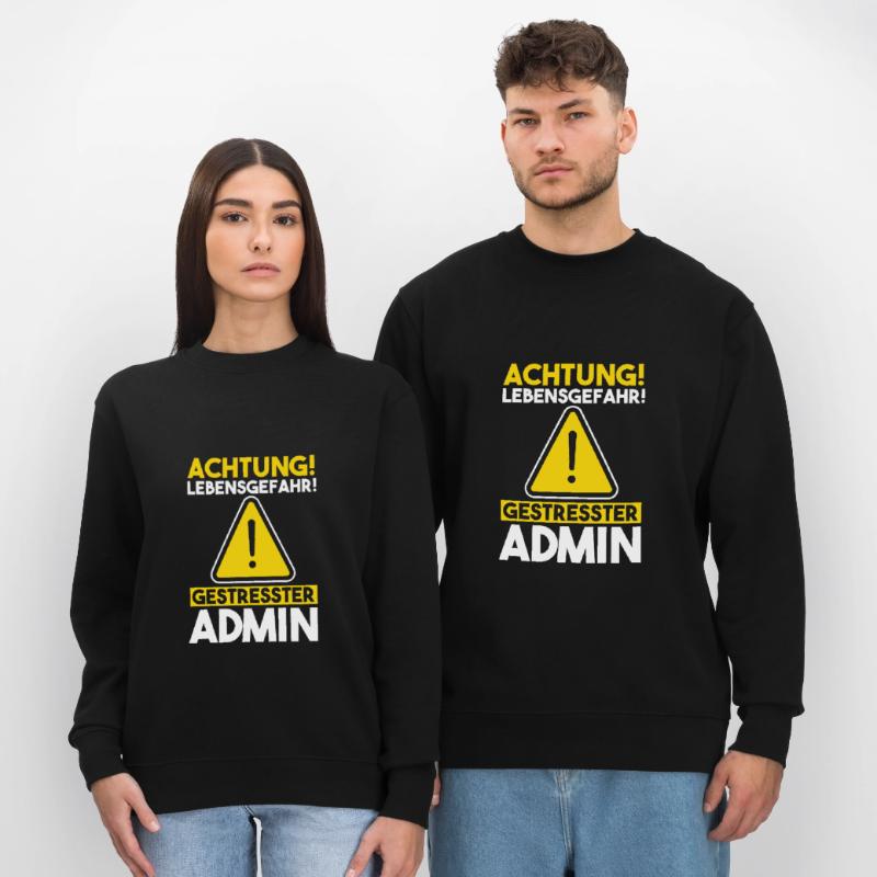 Informatiker Programmierer Admin Administrator Stanley/Stella Unisex Bio-Sweatshirt CHANGER 