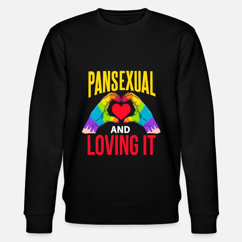 Cool Lgbt Equality Design - Stanley/Stella CHANGER Unisex Organic Sweatshirt - black