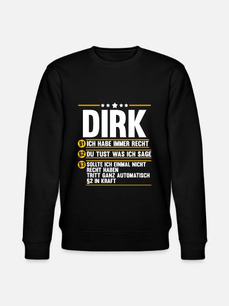 Dirk - Stanley/Stella Unisex Bio-Sweatshirt CHANGER  - Schwarz