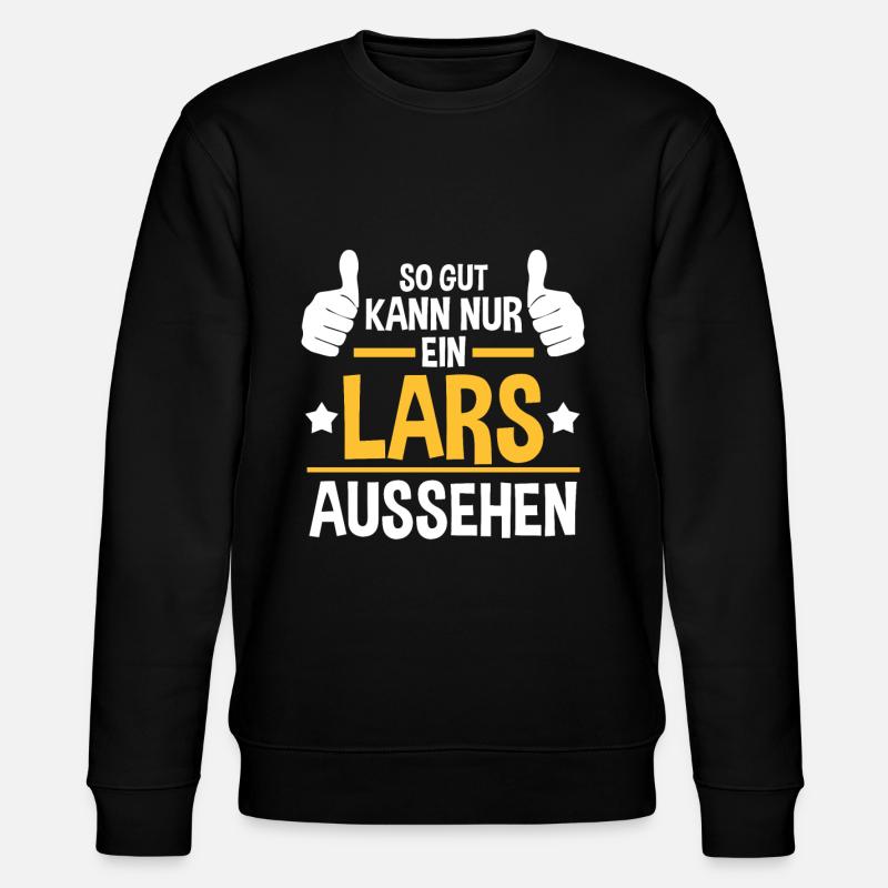 Lars - Stanley/Stella Unisex Bio-Sweatshirt CHANGER  - Schwarz