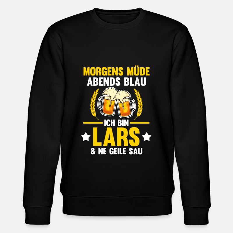 Lars - Stanley/Stella Unisex Bio-Sweatshirt CHANGER  - Schwarz