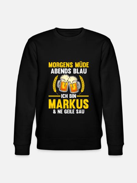 Markus - Stanley/Stella Unisex Bio-Sweatshirt CHANGER  - Schwarz