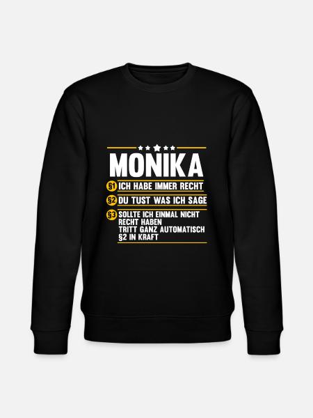 Monika - Stanley/Stella Unisex Bio-Sweatshirt CHANGER  - Schwarz