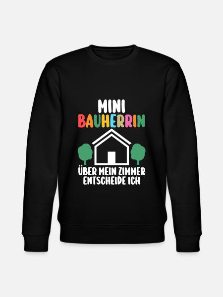 Bauherrin - Stanley/Stella Unisex Bio-Sweatshirt CHANGER - Schwarz