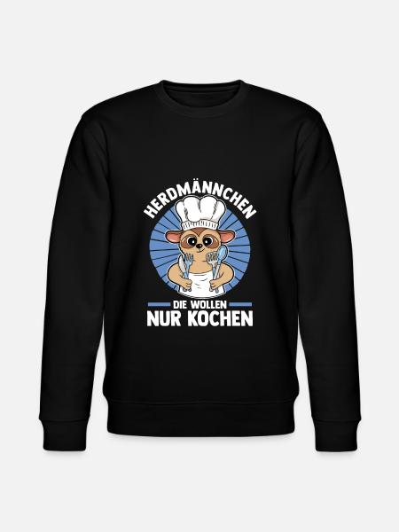 Erdmännchen Herdmännchen - Stanley/Stella Unisex Bio-Sweatshirt CHANGER - Schwarz