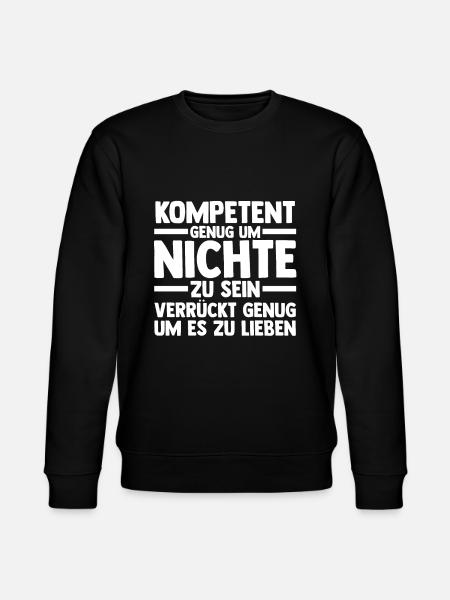 Nichte - Stanley/Stella Unisex Bio-Sweatshirt CHANGER - Schwarz