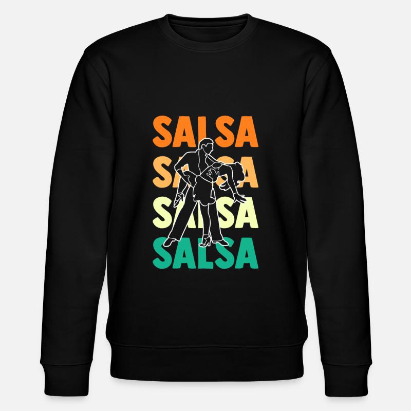 Salsa Dance Dancer - Stanley/Stella CHANGER Unisex Organic Sweatshirt - black