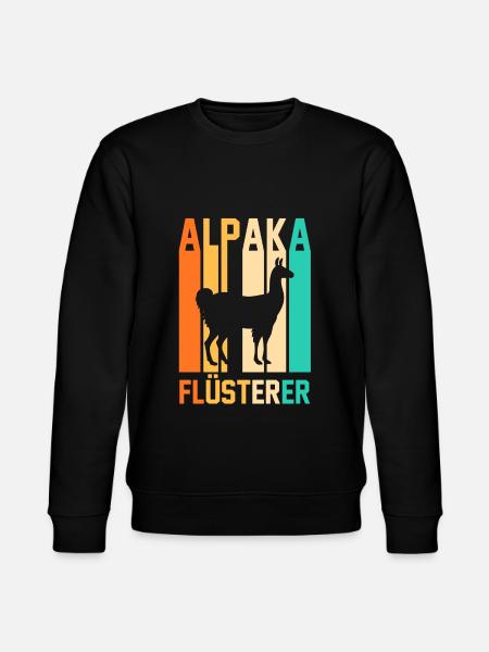 Alpaka - Stanley/Stella Unisex Bio-Sweatshirt CHANGER  - Schwarz