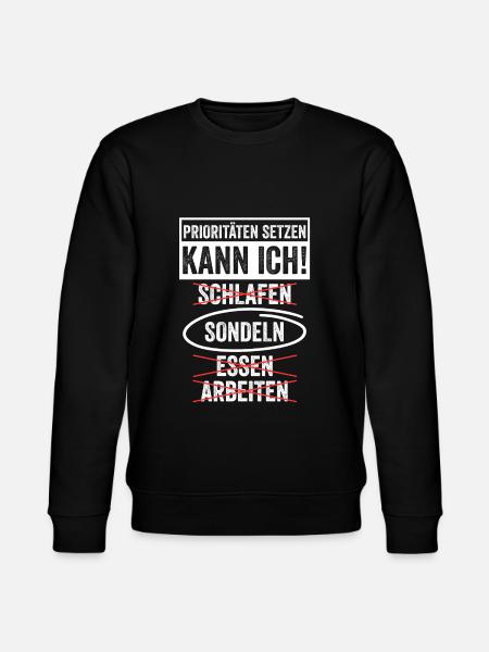 Sondler Sondeln Sondel Sondengänger - Stanley/Stella Unisex Bio-Sweatshirt CHANGER  - Schwarz