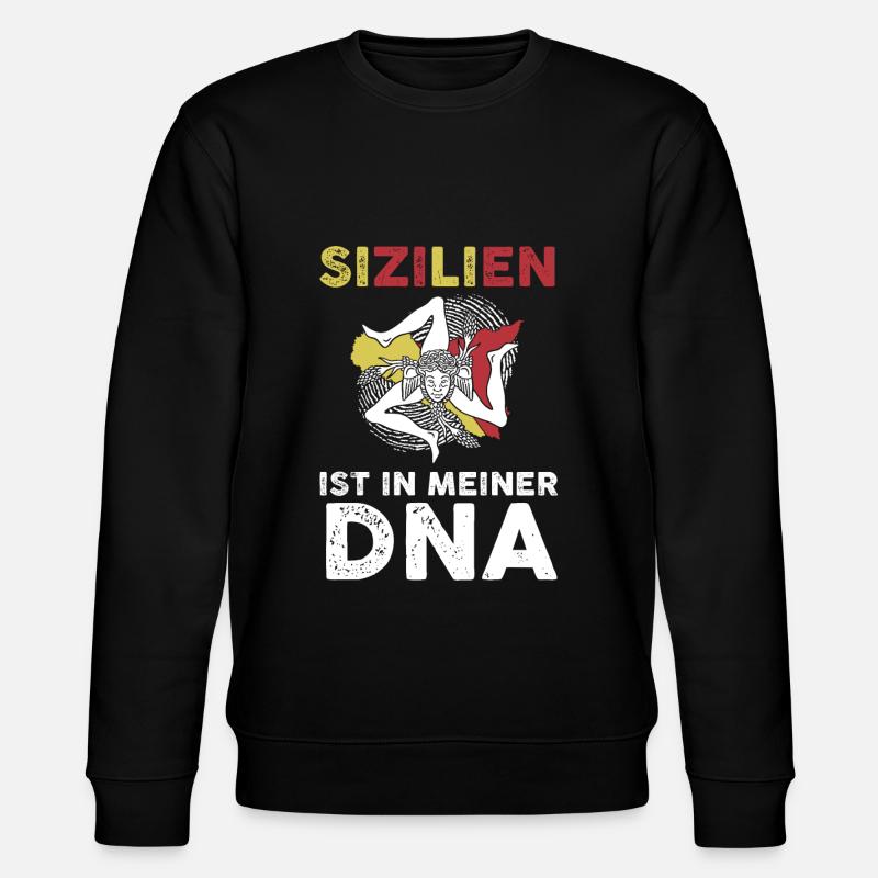 Sicile Sicilienne Sicile - Sweat bio CHANGER Stanley/Stella Unisexe - noir