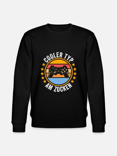 Zocker Zocken Gamer - Stanley/Stella Unisex Bio-Sweatshirt CHANGER - Schwarz