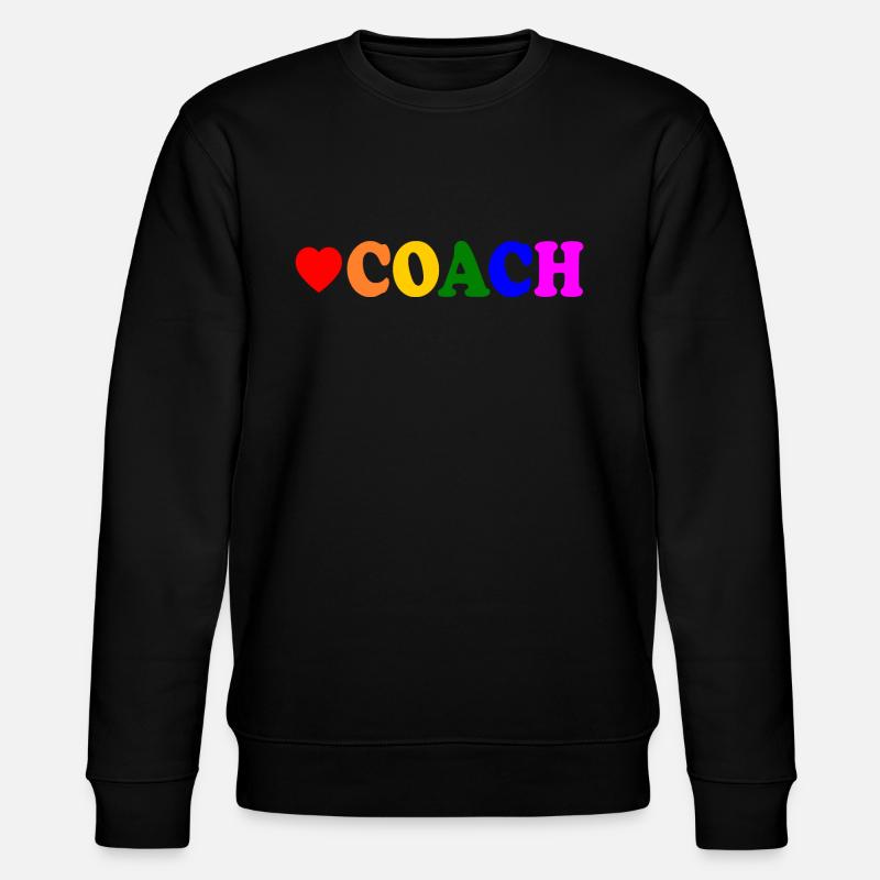 Coach - Stanley/Stella Unisex Bio-Sweatshirt CHANGER  - Schwarz