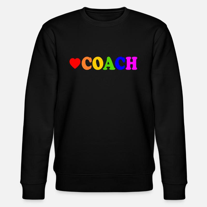 Coach - Stanley/Stella Unisex Bio-Sweatshirt CHANGER  - Schwarz