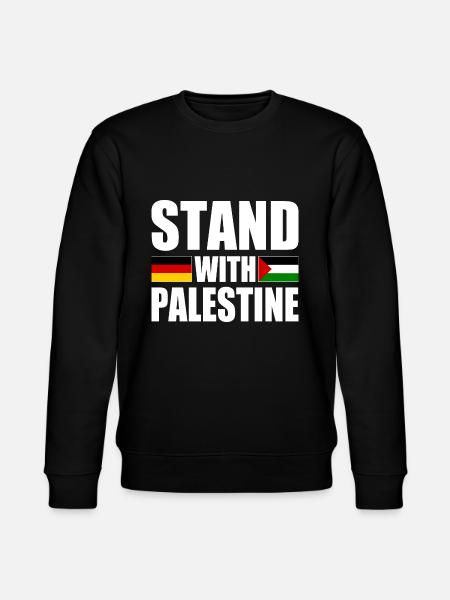 Stand with palestine - Sweat bio CHANGER Stanley/Stella Unisexe - noir