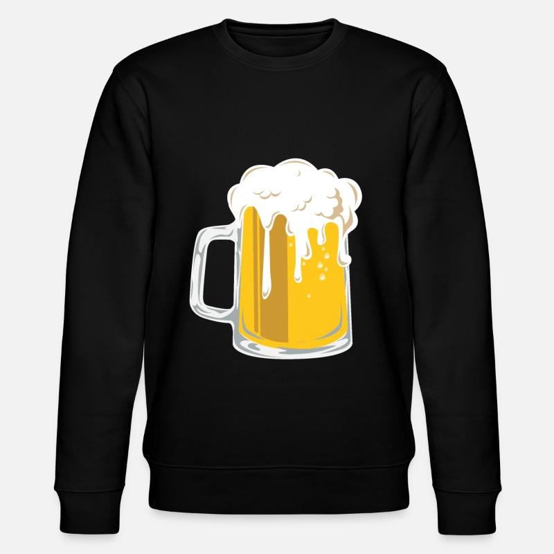 Bierkrug Bier - Stanley/Stella Unisex Bio-Sweatshirt CHANGER  - Schwarz