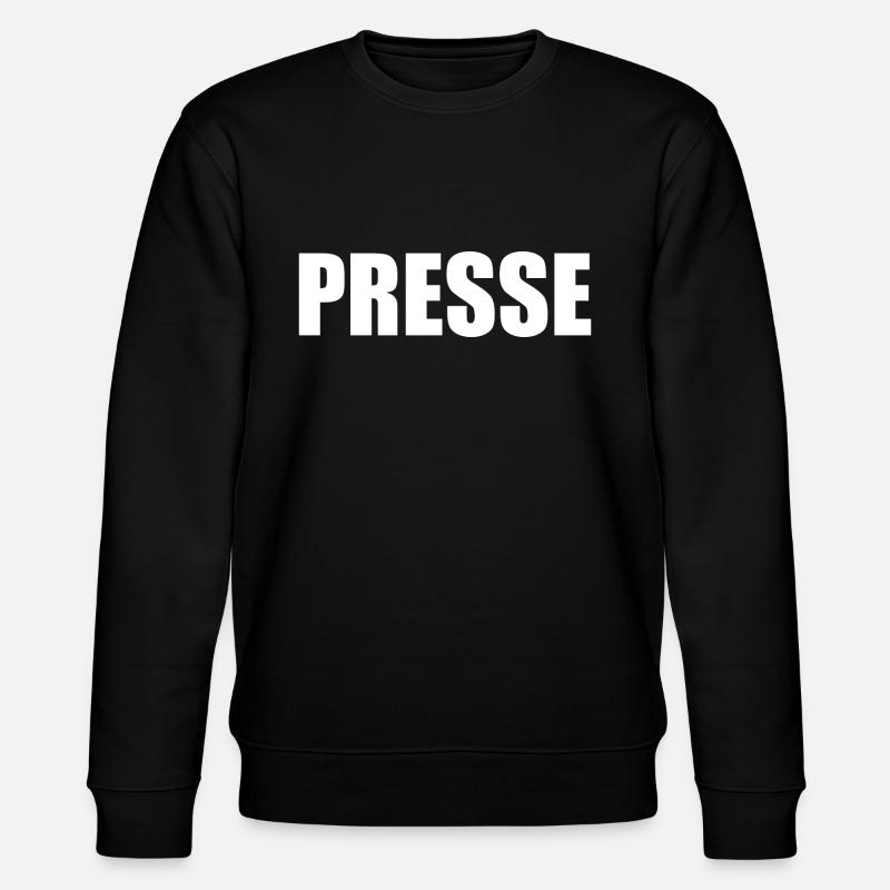 Presse - Sweat bio CHANGER Stanley/Stella Unisexe - noir