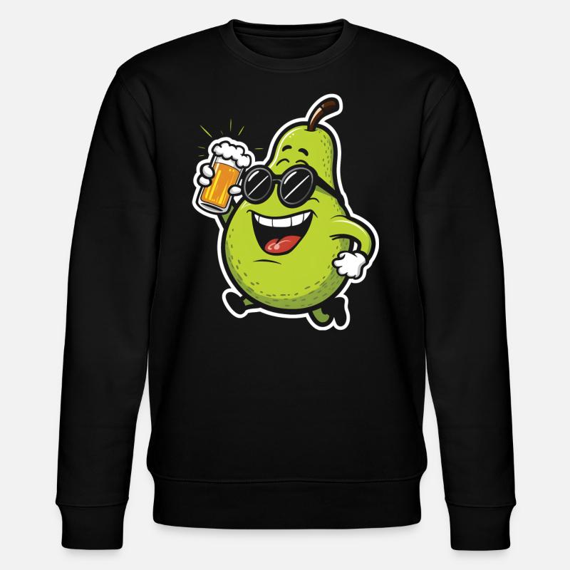 Birne Bier - Stanley/Stella Unisex Bio-Sweatshirt CHANGER - Schwarz