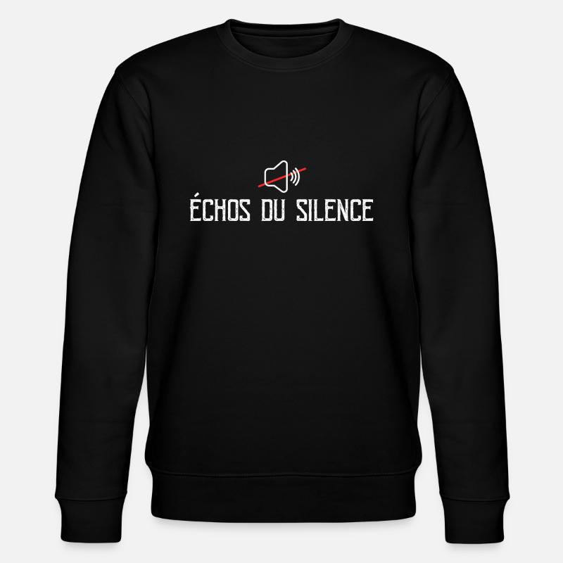 Échos Du Silence - Sweat bio CHANGER Stanley/Stella Unisexe - noir