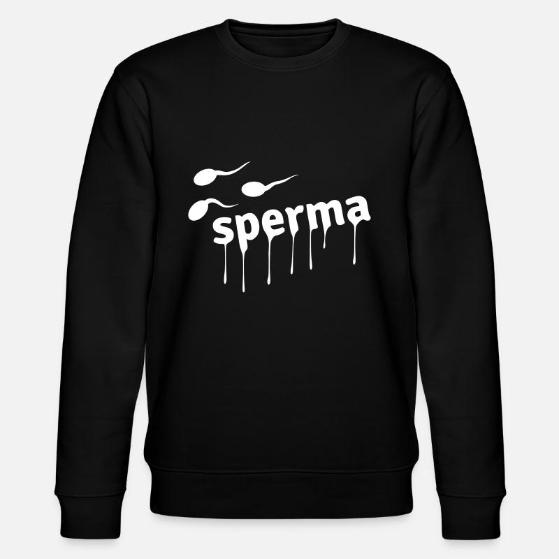 SPERMA - Stanley/Stella Unisex Bio-Sweatshirt CHANGER  - Schwarz
