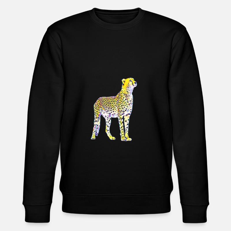 Guépard - Sweat bio CHANGER Stanley/Stella Unisexe - noir