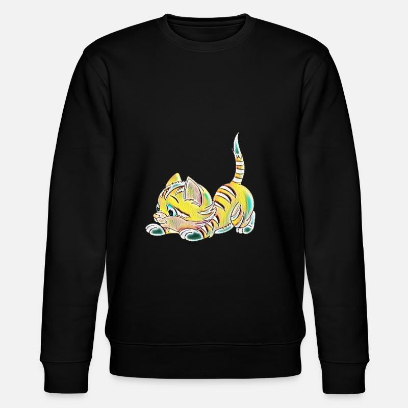 Chat - Sweat bio CHANGER Stanley/Stella Unisexe - noir