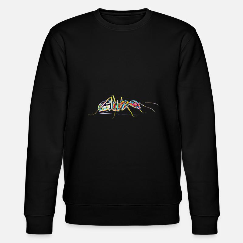Fourmi - Sweat bio CHANGER Stanley/Stella Unisexe - noir