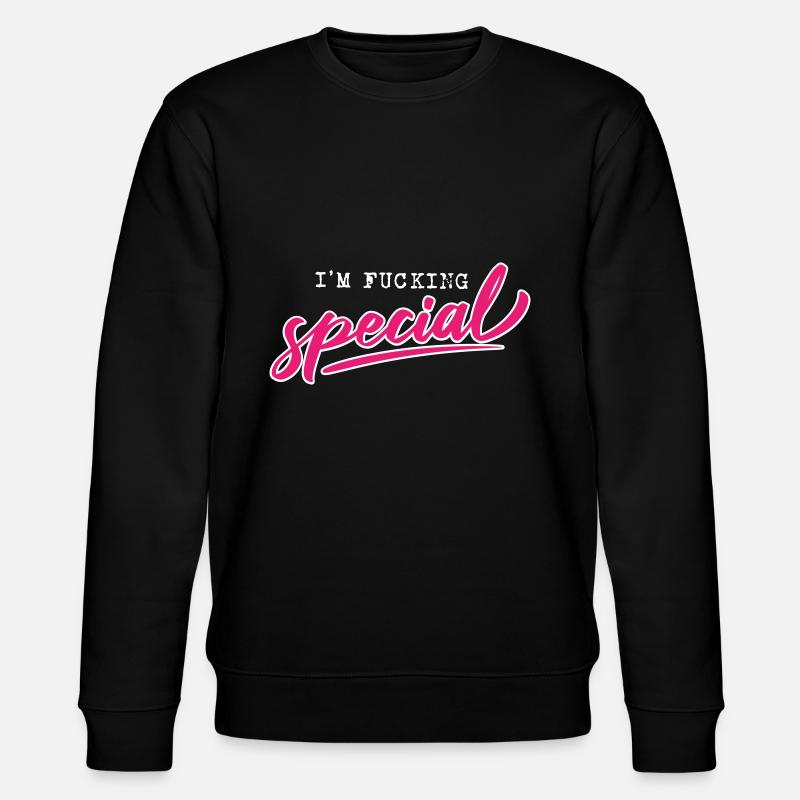 Je suis de spécial - Sweat bio CHANGER Stanley/Stella Unisexe - noir