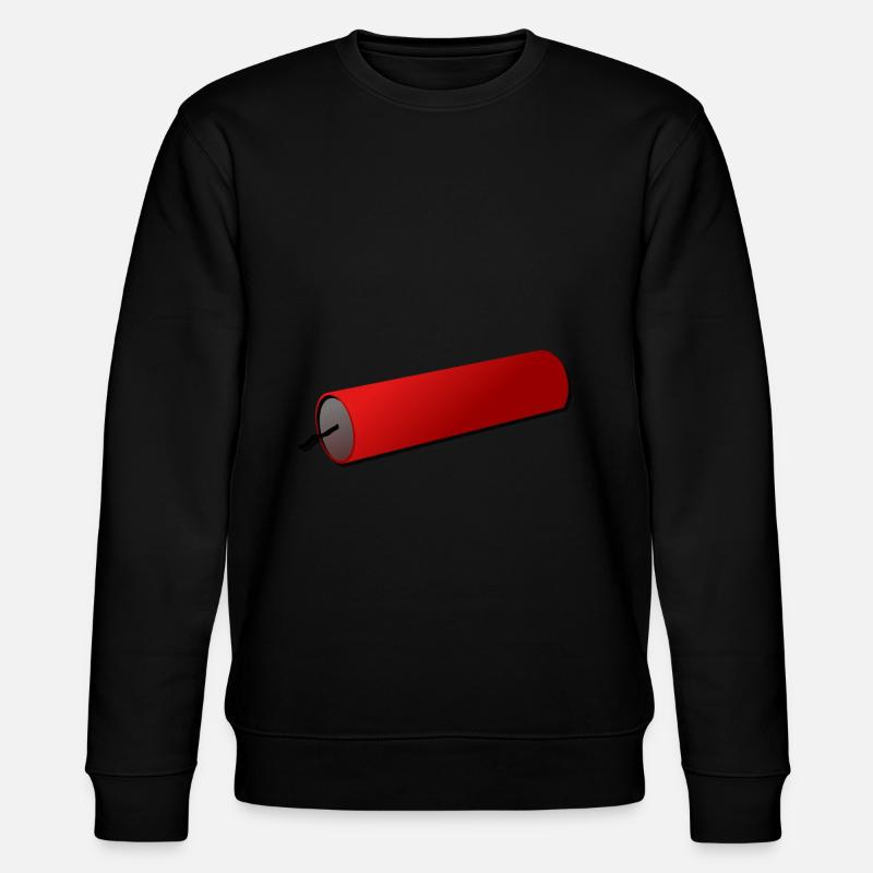 Firecracker - Stanley/Stella Unisex Bio-Sweatshirt CHANGER  - Schwarz