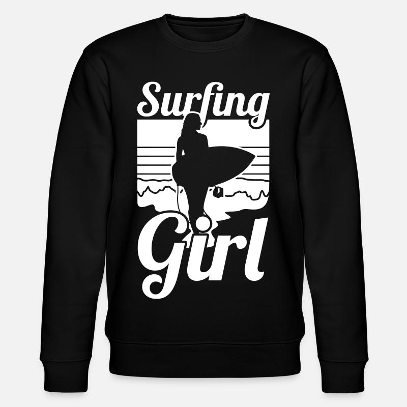 Surfeuse - Sweat bio CHANGER Stanley/Stella Unisexe - noir