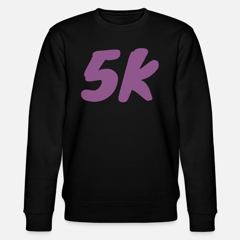 5K_coureurs lents - Sweat bio CHANGER Stanley/Stella Unisexe - noir