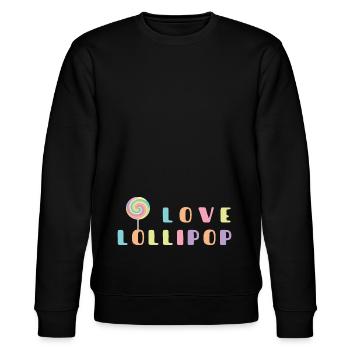 Love Lollipop - Sweat bio CHANGER Stanley/Stella Unisexe - noir - Devant - Nik (191cm) & Marisol (170cm)