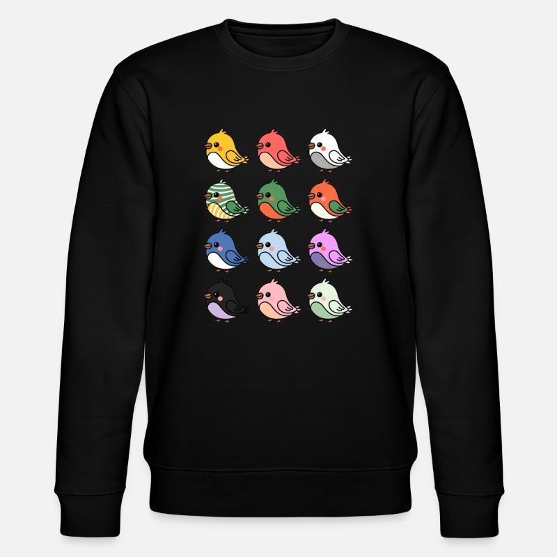 Perroquet Enfants Oiseau Pet - Sweat bio CHANGER Stanley/Stella Unisexe - noir