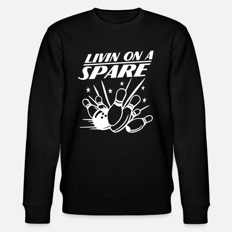Livin sur Spare Bowling - Sweat bio CHANGER Stanley/Stella Unisexe - noir