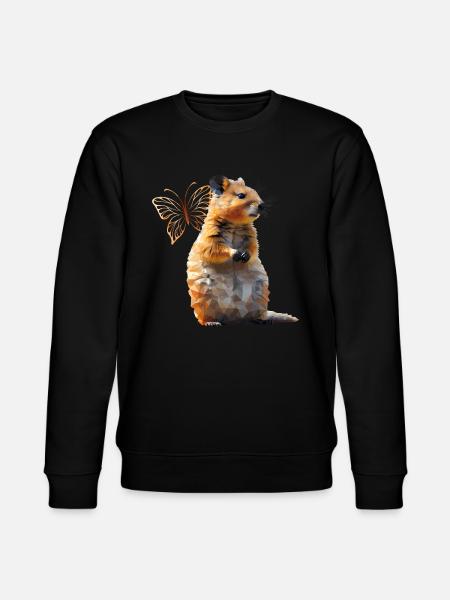 Quokka - Stanley/Stella CHANGER Unisex Organic Sweatshirt - black