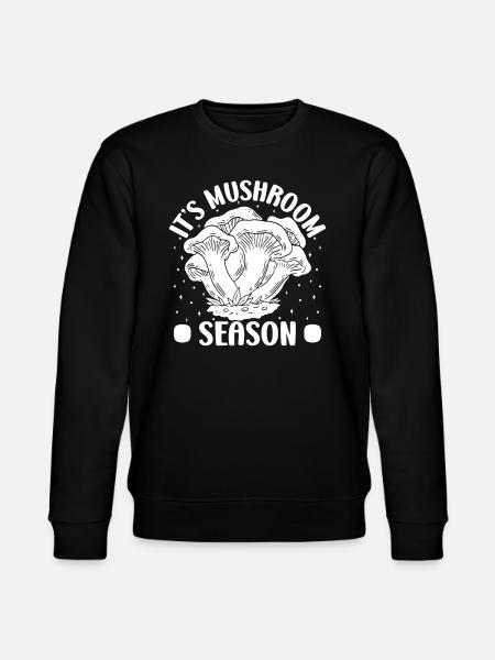 Morilles Champignons de saison - Sweat bio CHANGER Stanley/Stella Unisexe - noir