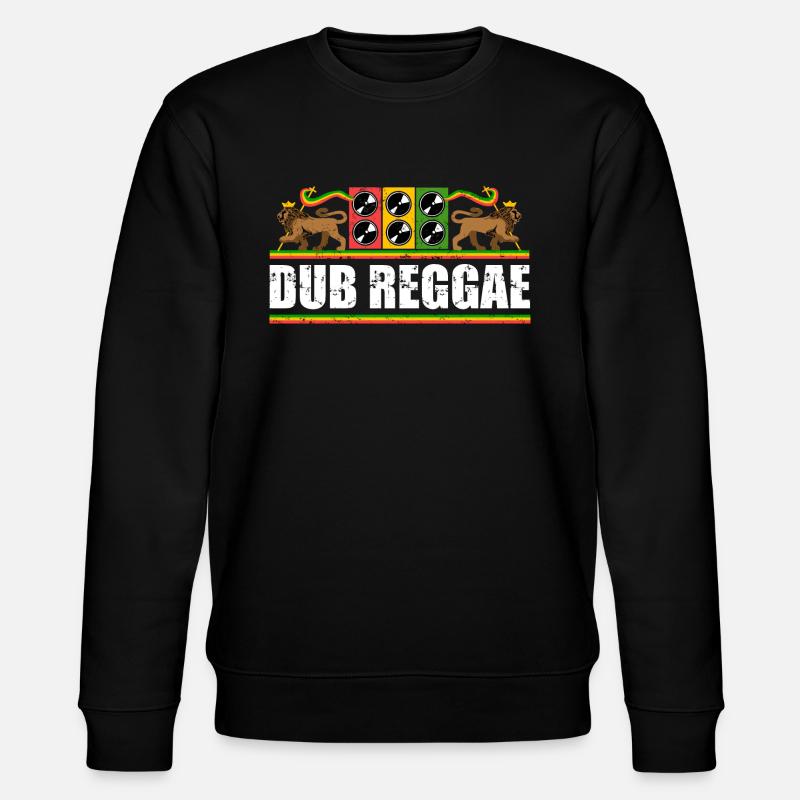 Dub Reggae - Stanley/Stella Unisex Bio-Sweatshirt CHANGER  - Schwarz