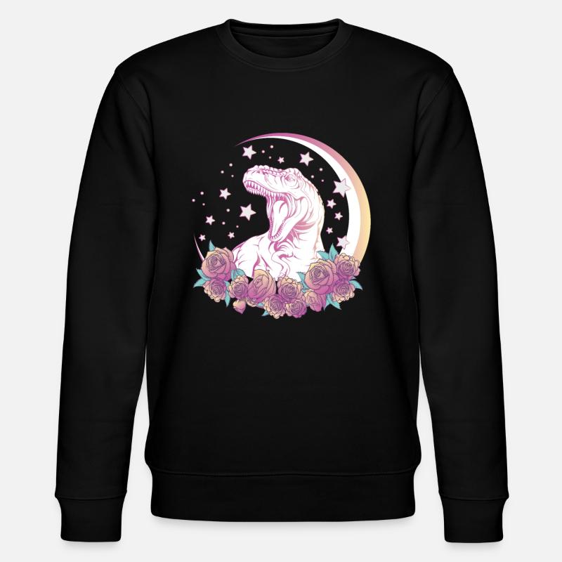 Gâteau goth TRex dinosaure - Sweat bio CHANGER Stanley/Stella Unisexe - noir