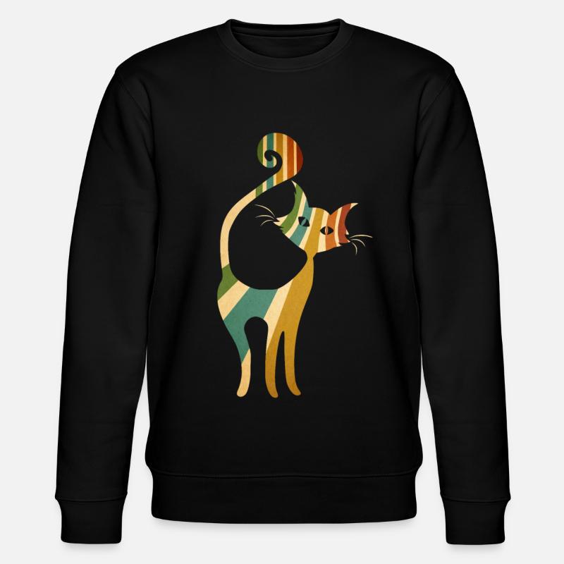 chat - Sweat bio CHANGER Stanley/Stella Unisexe - noir