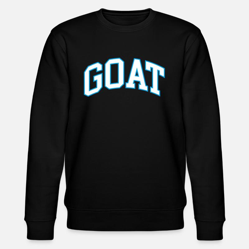 GOAT - Stanley/Stella Unisex Bio-Sweatshirt CHANGER  - Schwarz