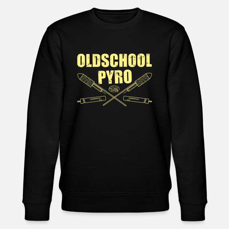 Pyro old school - Sweat bio CHANGER Stanley/Stella Unisexe - noir