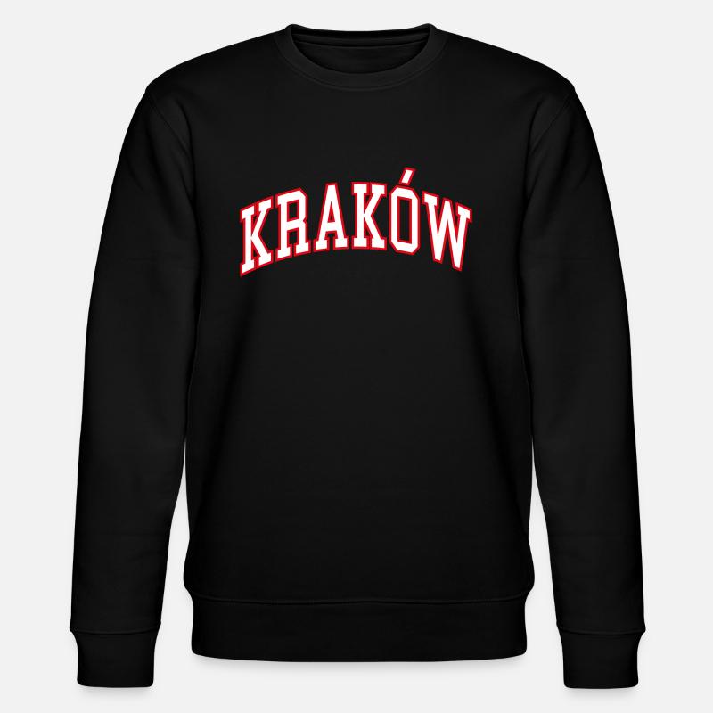 Kraków - Stanley/Stella Unisex Bio-Sweatshirt CHANGER - Schwarz