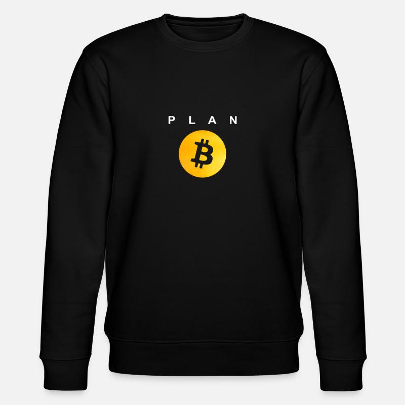 Plan B - Bitcoin - Sweat bio CHANGER Stanley/Stella Unisexe - noir